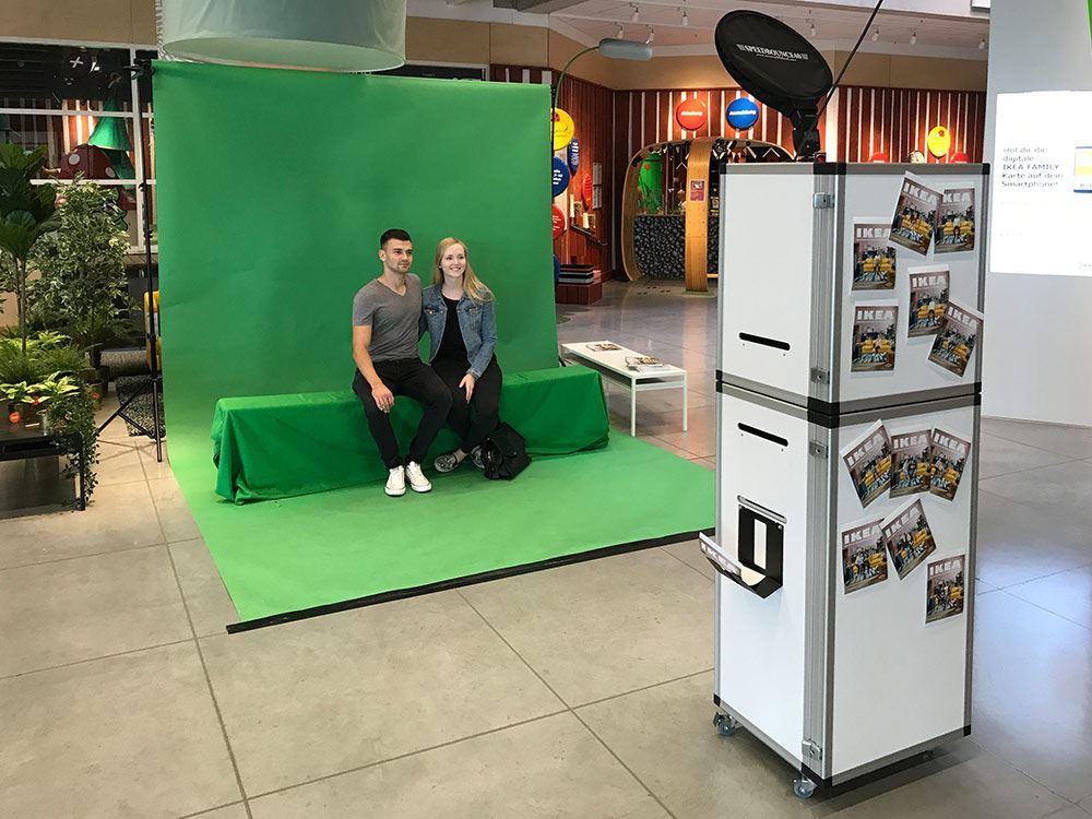 Photobooth mit Greenscreen in Feldkirchen in Kärnten mieten