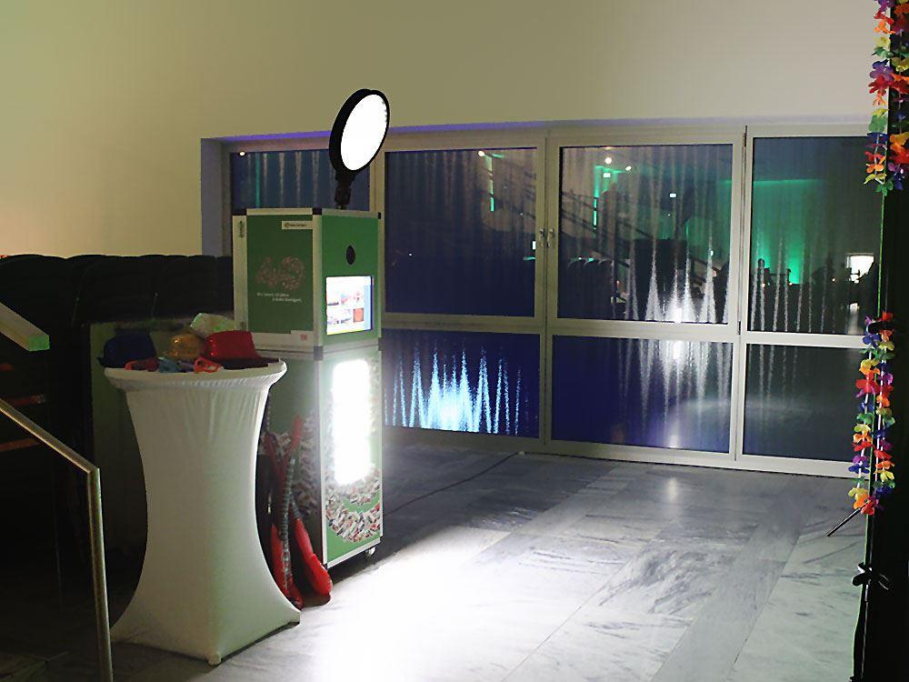 Fotobox mit Diffusor und LED-Technik in Graz