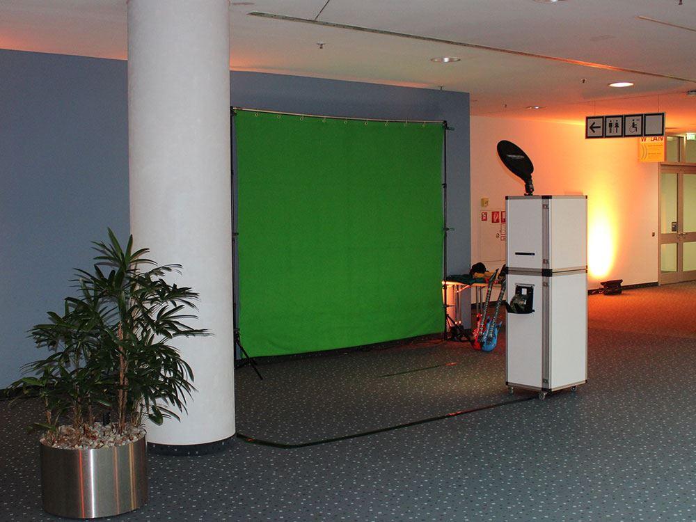 Photobooth mit Greenscreen in Leoben