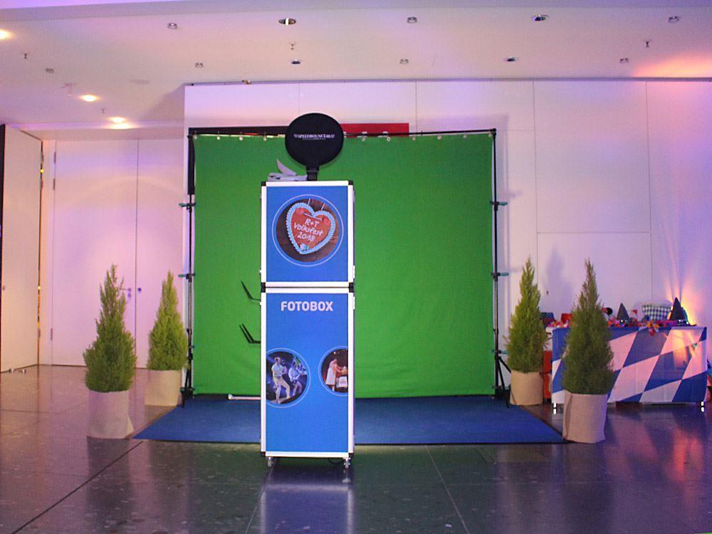 Photobooth mit Greenscreen mieten