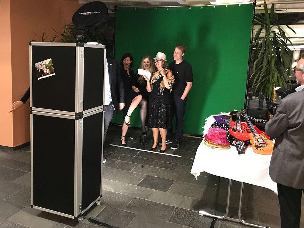 Photo Booth mit Accessoires