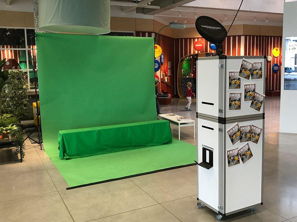 Photobooth mit Greenscreen