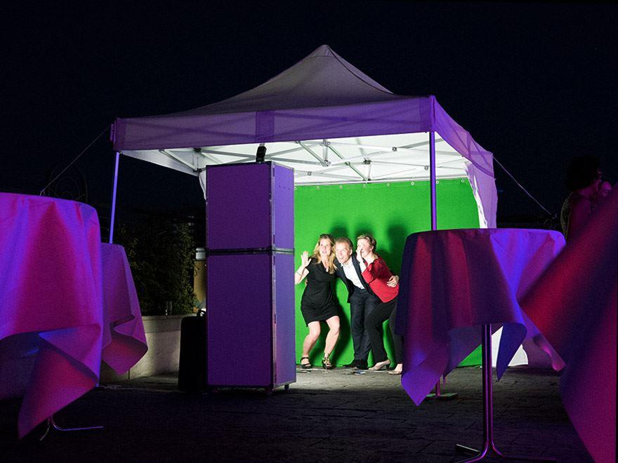 Photobooth mit Event-Zelt